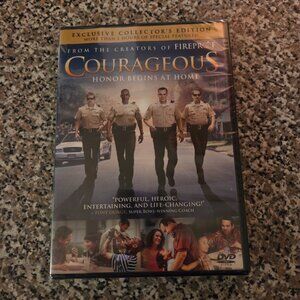 Courageous: Honor Begins at Home DVD Video Collector's Edition NEW